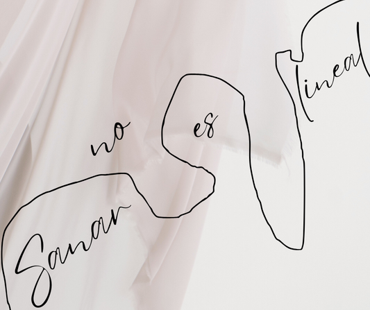 Sanar no es lineal y eso esta bien 😉